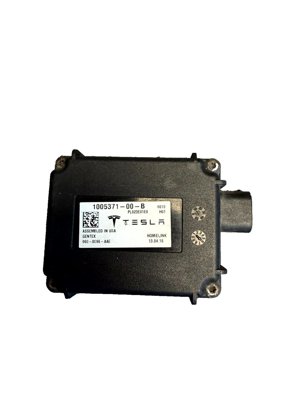 ♦️12–20 TESLA MODEL S HOMELINK GARAGE DOOR CONTROL MODULE UNIT OEM, 1005371-00-B