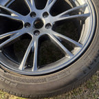 Tesla Model Y 2024 2025 19" Grey Gemini Rim Wheel Continental Tire W/OEM TPMS