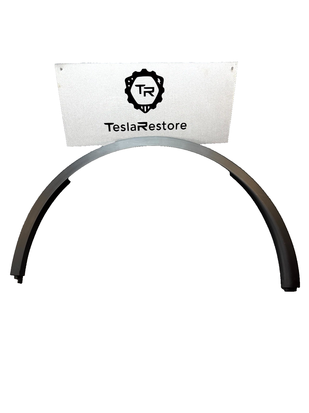 2020 - 2024 TESLA MODEL Y REAR LEFT SIDE WHEEL FLARE MOLDING OEM, 1494163-00-C