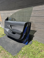 2018-2023 Tesla Model 3 Front Passenger Side Door Shell Panel Right Blue PPSB