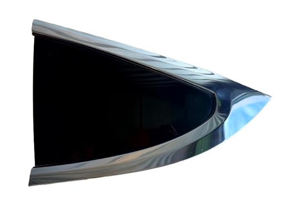 16-20 TESLA MODEL X REAR RIGHT QUARTER DOOR WINDOW GLASS OEM, 1034906/07-80-F