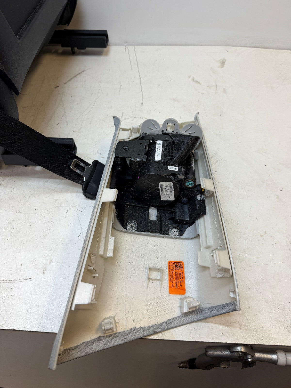 2017-2023 Tesla Model 3 Front Left Driver Side 1st Row Seat Black OEM
