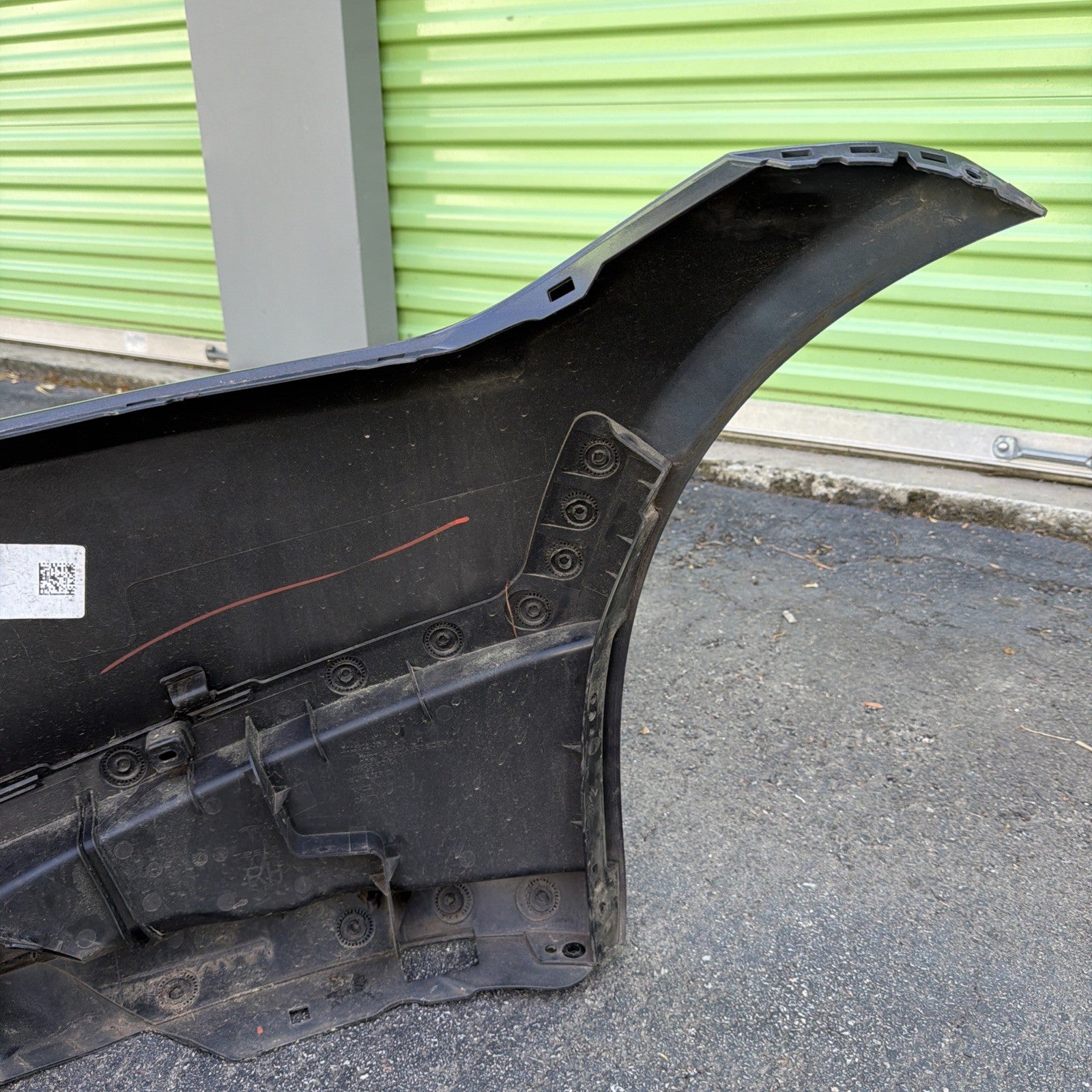 2024-2026 Tesla Model 3 Front Bumper Cover Primed Non-Performance 2005802-00-B