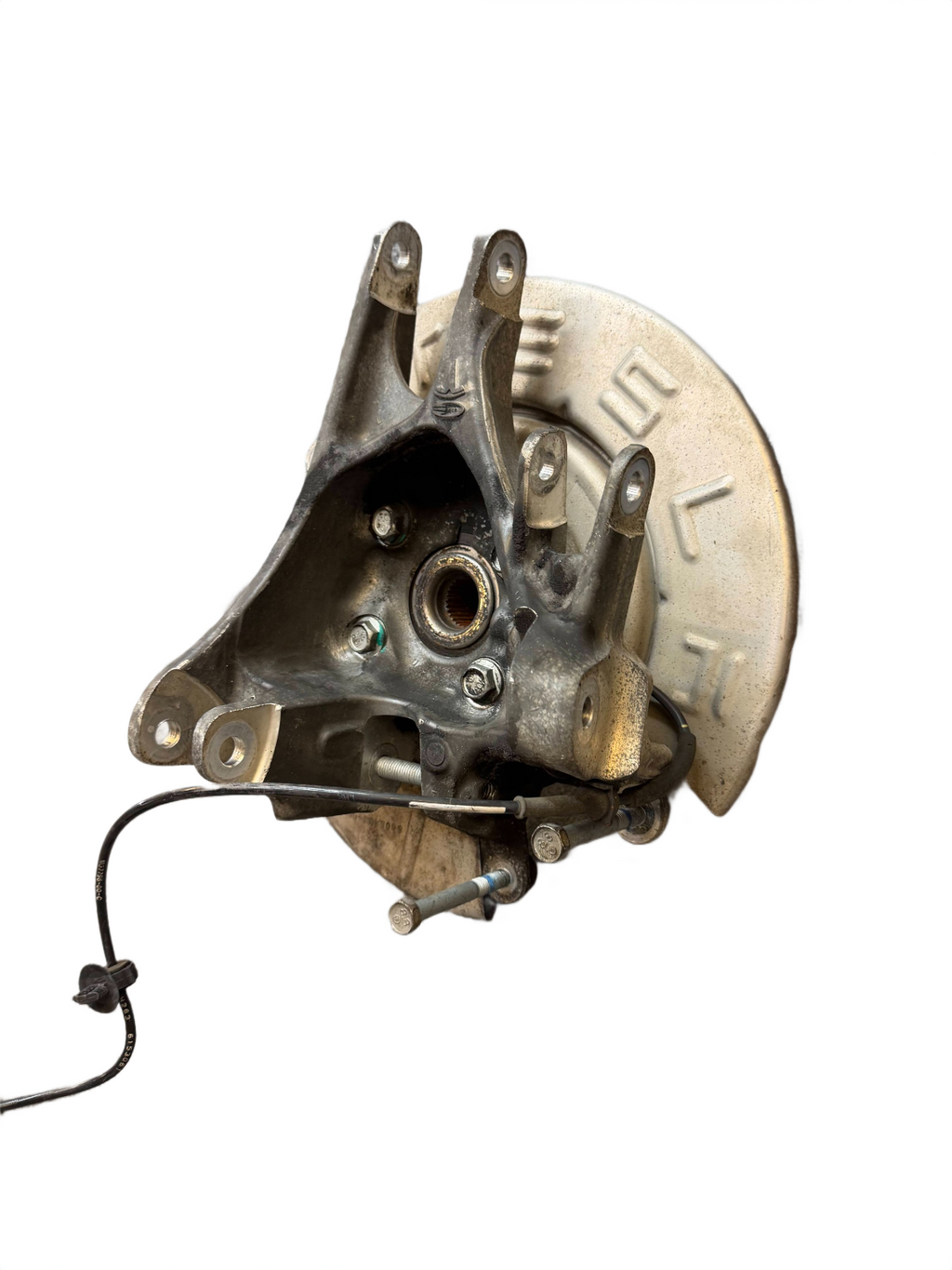 17-23 Tesla Model S Rear Right Side Spindle Knuckle Hub Assembly  6006433-00-A