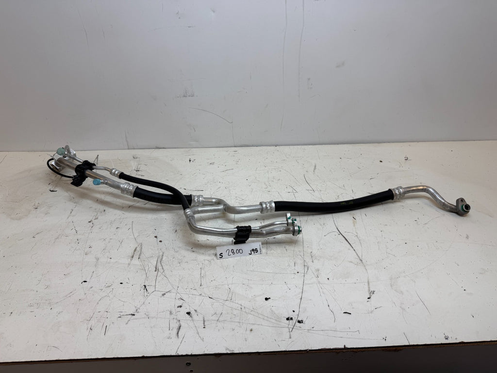 2012-16 Tesla Model S TXV Cabin Valve & Solenoid Suction Pipe Hose 1028400-00-D