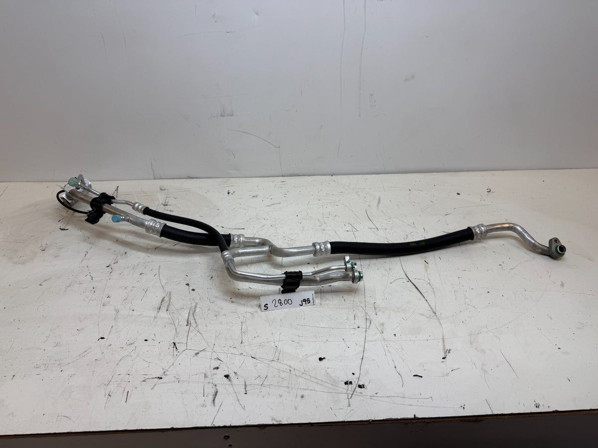 2012-16 Tesla Model S TXV Cabin Valve & Solenoid Suction Pipe Hose 1028400-00-D