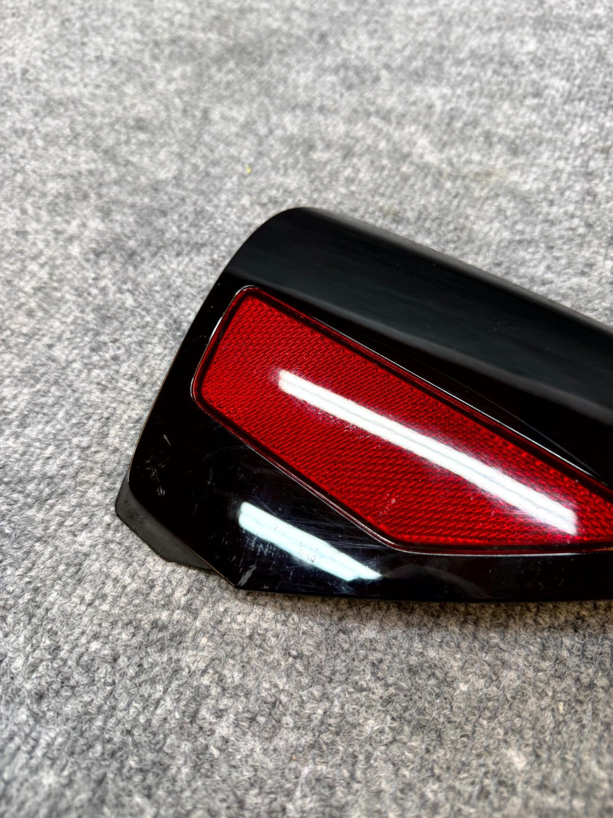 2017-2024 TESLA MODEL 3 Y REAR RIGHT CHARGE PORT DOOR REFLECTOR OEM 1518783-10-B