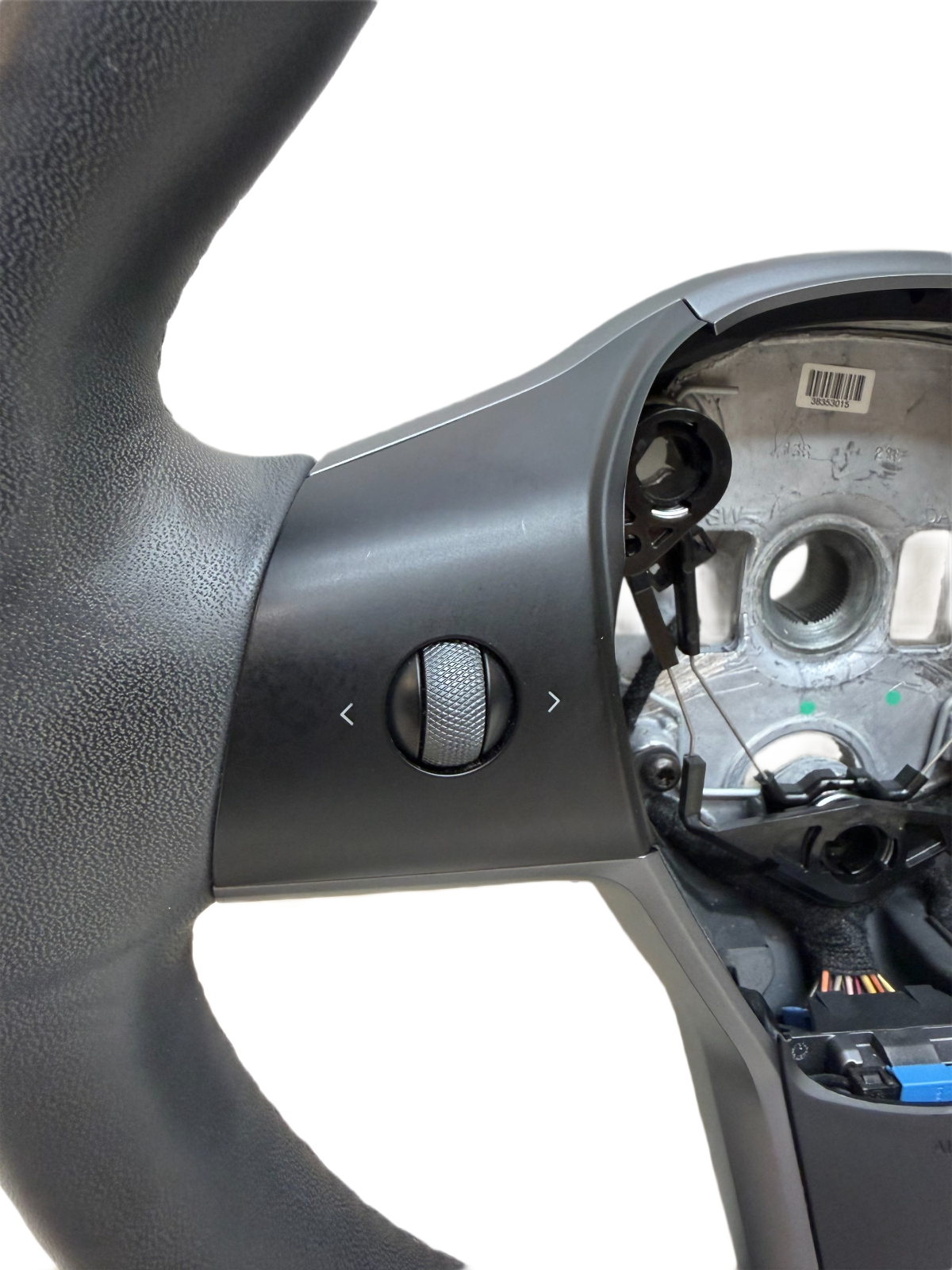 2020-2024 Tesla Model 3 Y Steering Wheel Leather Black Heated 1490214-00-B