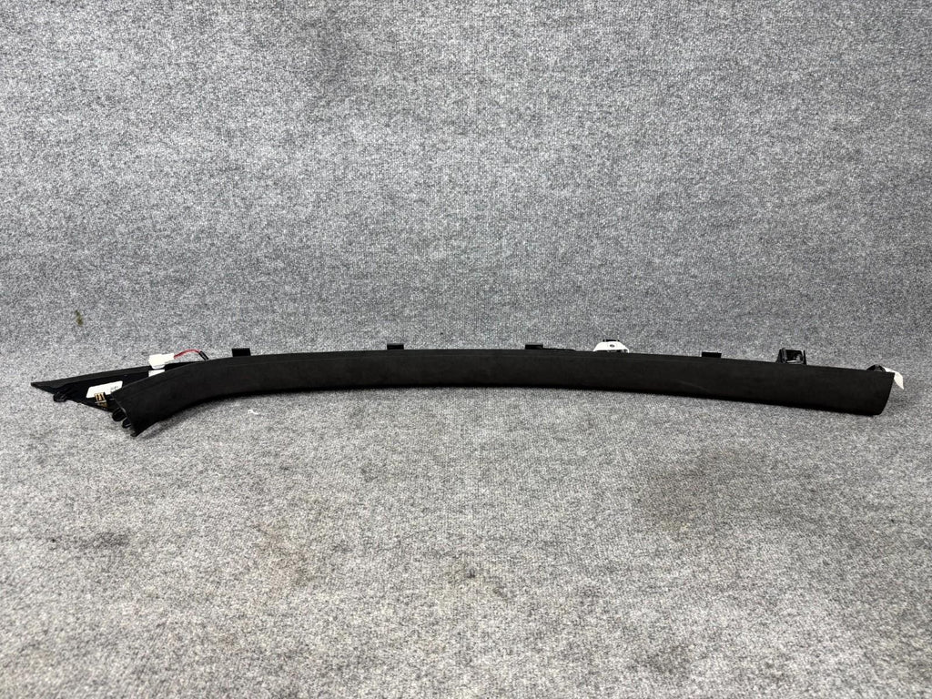 2016-2020 Tesla Model X Left Driver Side Upper A Pillar Trim OEM, 1035939-06-G