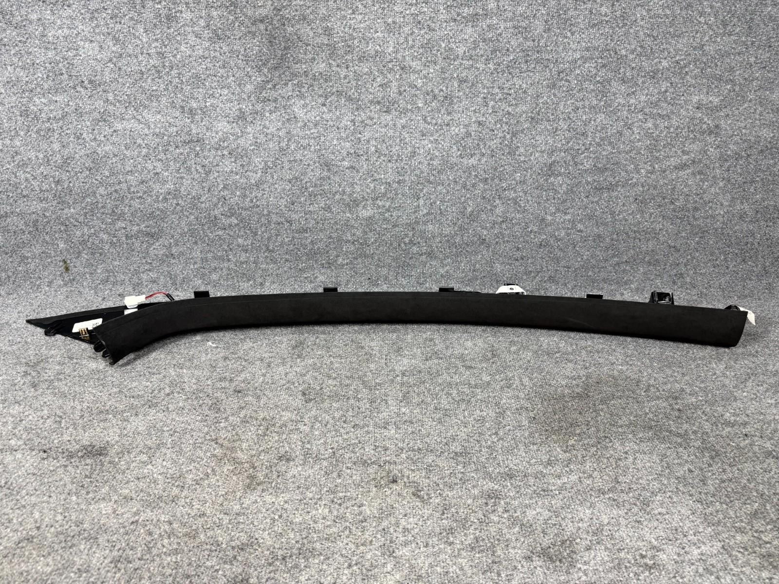 2016-2020 Tesla Model X Left Driver Side Upper A Pillar Trim OEM, 1035939-06-G