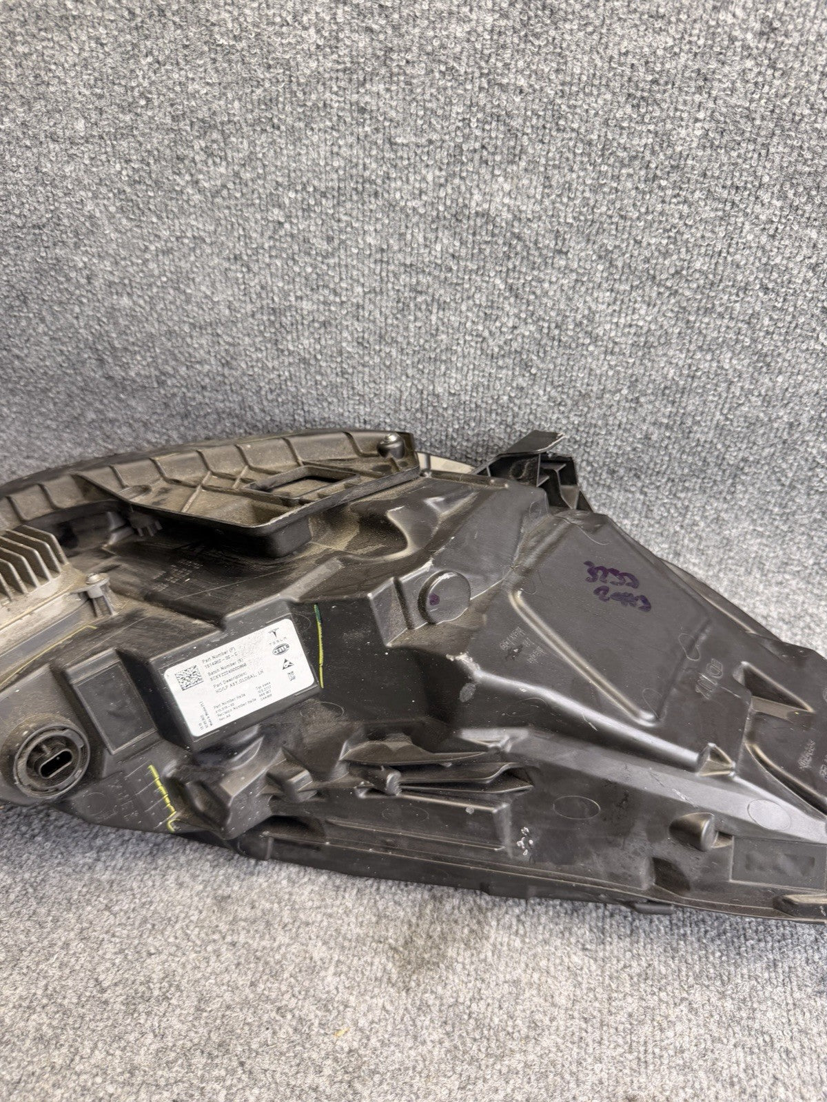 TESLA MODEL 3 HEADLIGHT LEFT DRIVER 2021 2022 2023 LED 1514952-00-C OEM