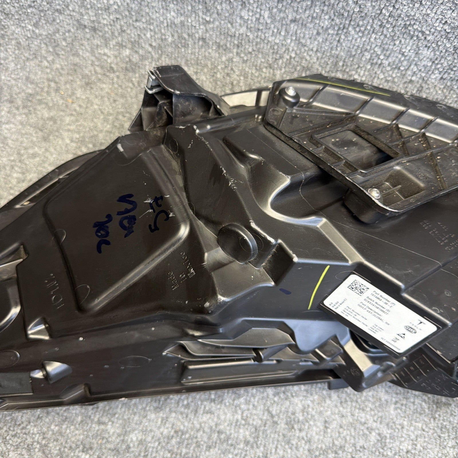 LED Head Light Lamp Assy Passenger Side For 2021-23 Tesla Model 3 ＆ Y 1514953-00