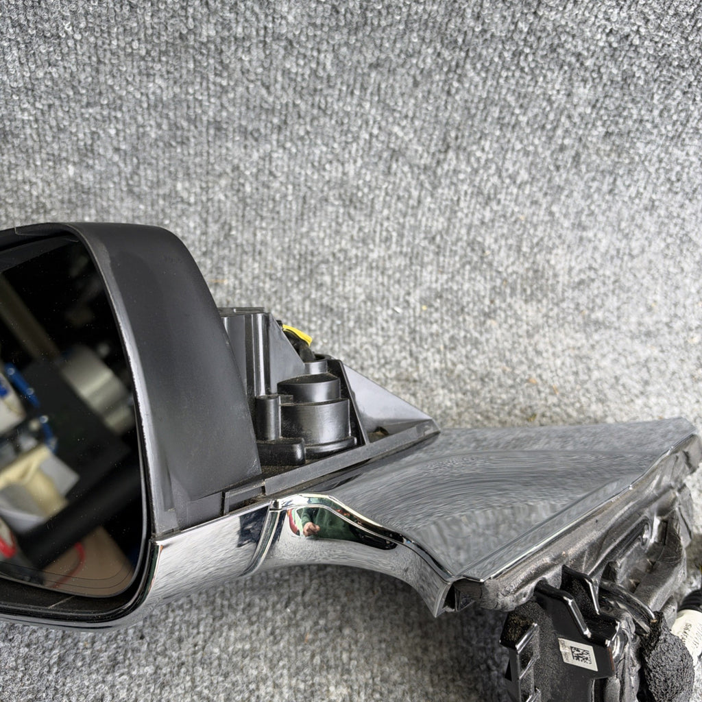 2012 - 2020 TESLA MODEL S LEFT DOOR MIRROR DRIVER SIDE CHROME 1041317-00-G Blue