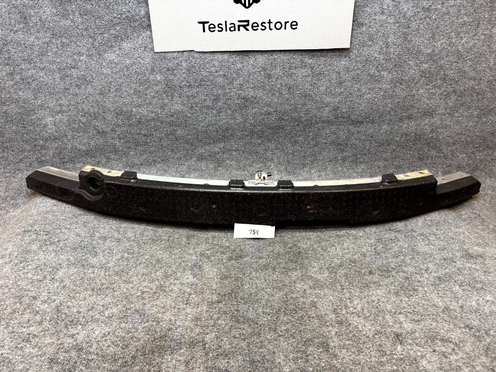 2017 - 2023 TESLA MODEL 3 FRONT UPPER REINFORCEMENT IMPACT BAR OEM, 1104667-00-F