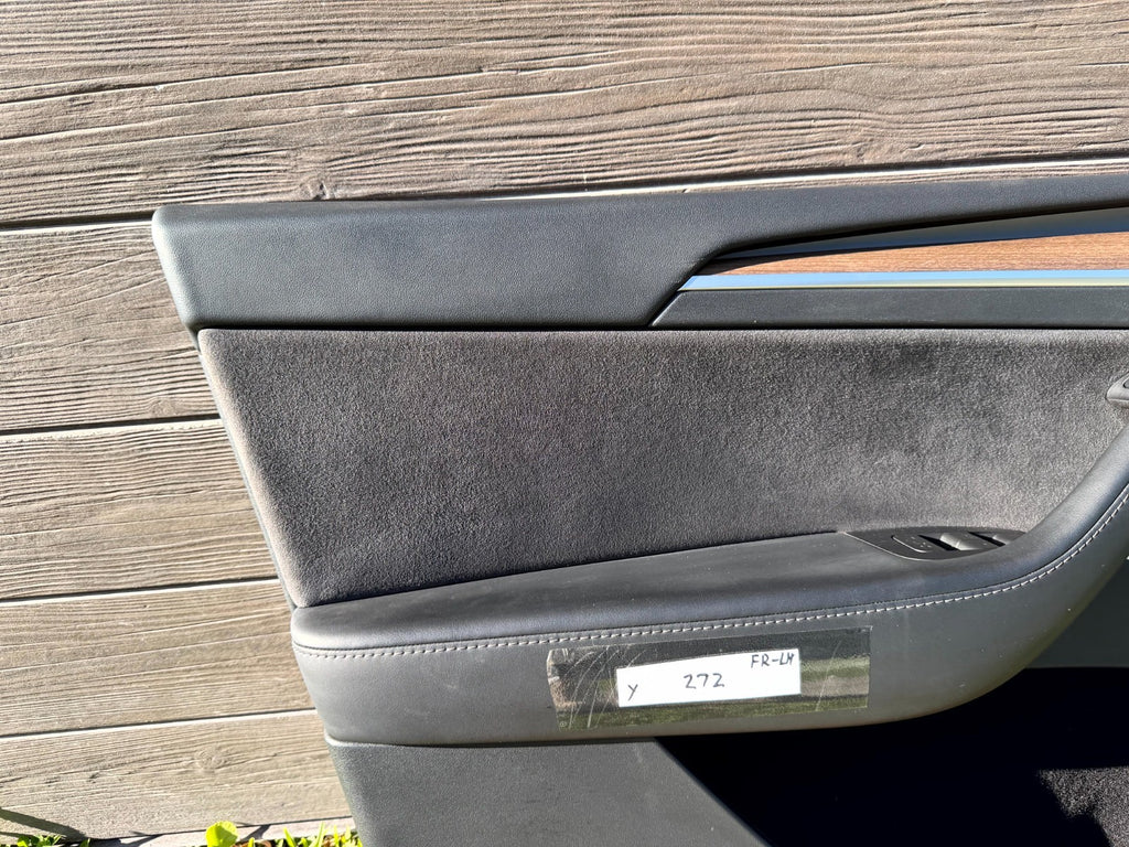 2020 - 2024 TESLA MODEL Y FRONT LEFT SIDE DOOR PANEL CARD OEM, 1997294-00-E