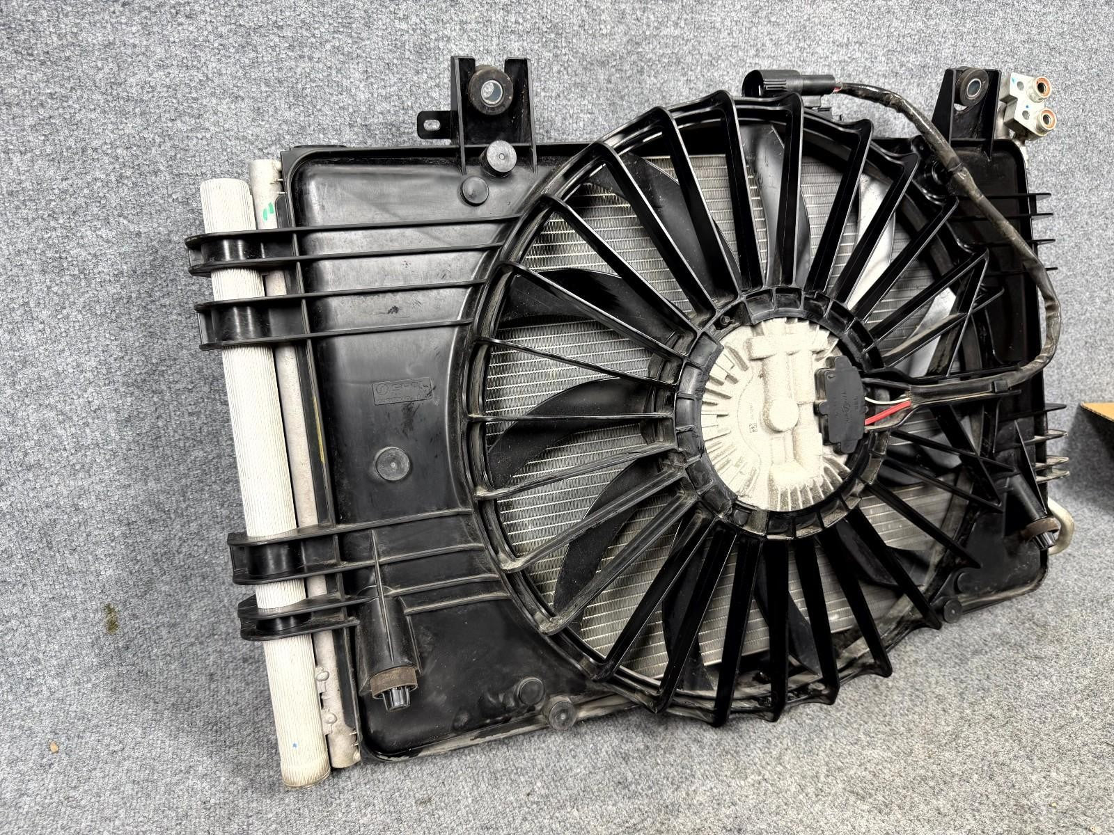 ♦️2016-2020 Tesla Model X Radiator Cooling Fan Shroud Assembly OEM, 1031401-00-G