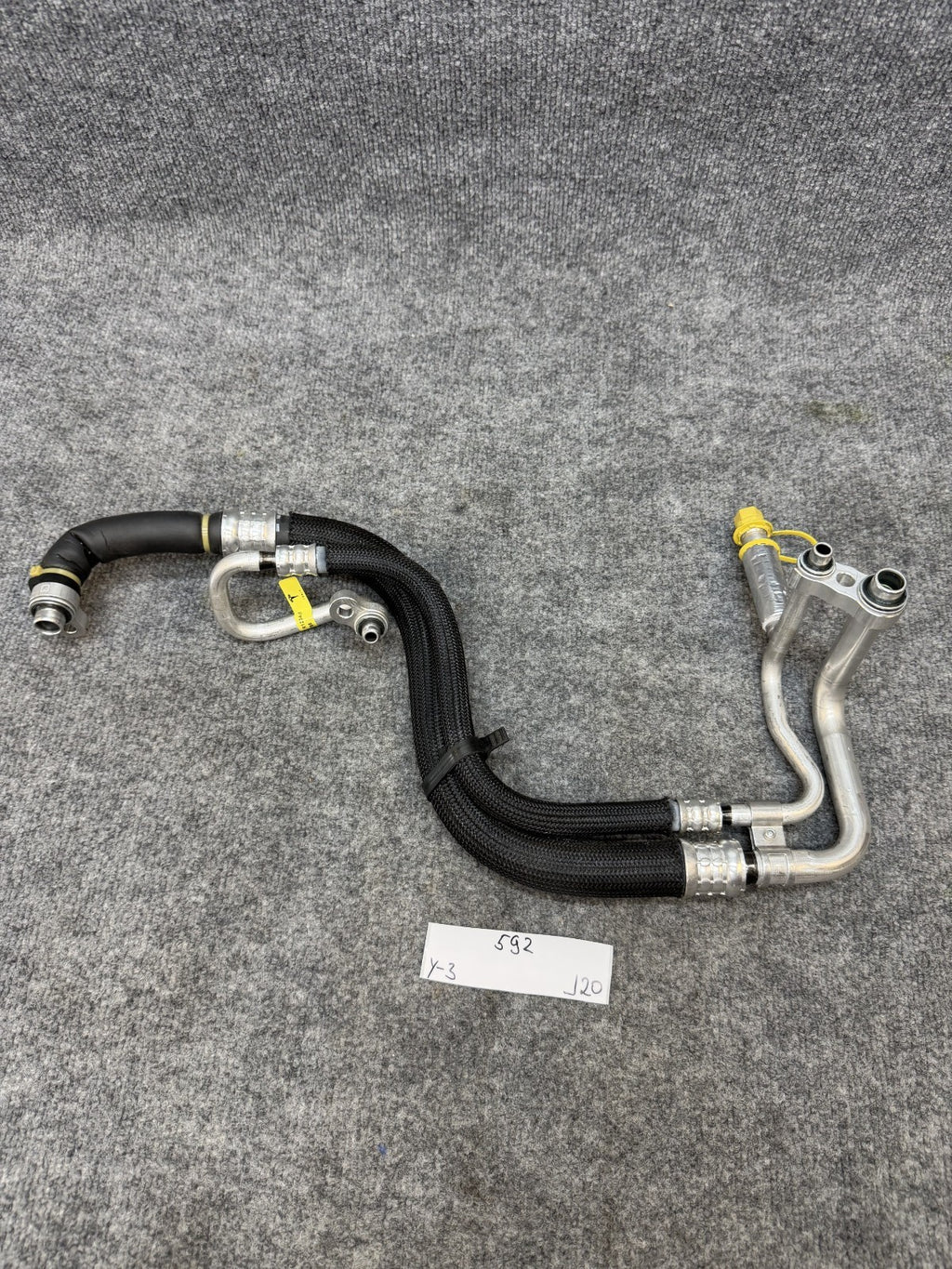 2017-2024 TESLA MODEL Y/3 AC LINE SUPERMANIFOLD TO COMPRESSOR OEM, 1625910-00-E
