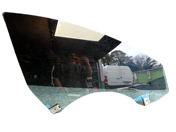 2017 - 2023 TESLA MODEL 3 FRONT RIGHT SIDE DOOR WINDOW GLASS OEM, 1568569 00 C