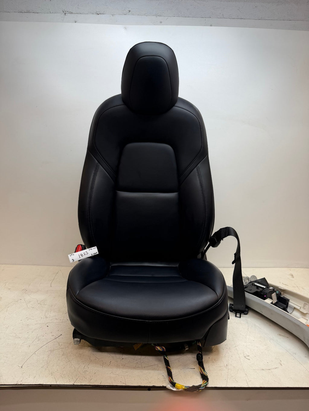 2017-2023 Tesla Model 3 Front Left Driver Side 1st Row Seat Black OEM