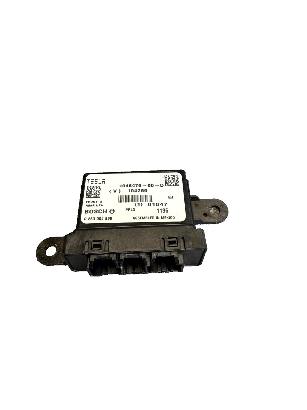 ♦️12 - 20 TESLA MODEL S PARK ASSIST PARKING AID CONTROL MODULE OEM, 1048476-00-D