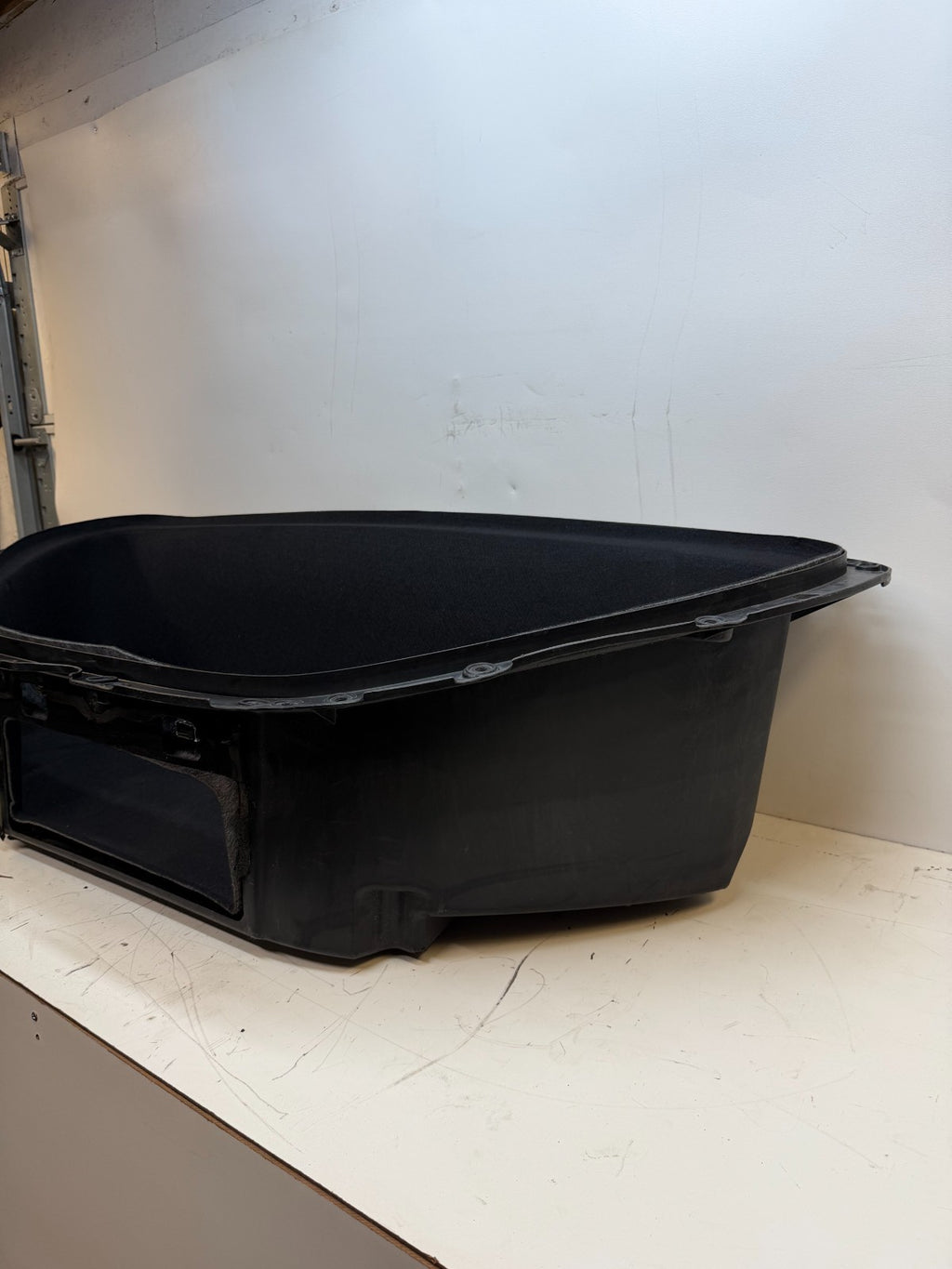 16-20 Tesla Model X Front Frunk Luggage Storage Compartment Molding 1036223-00-C