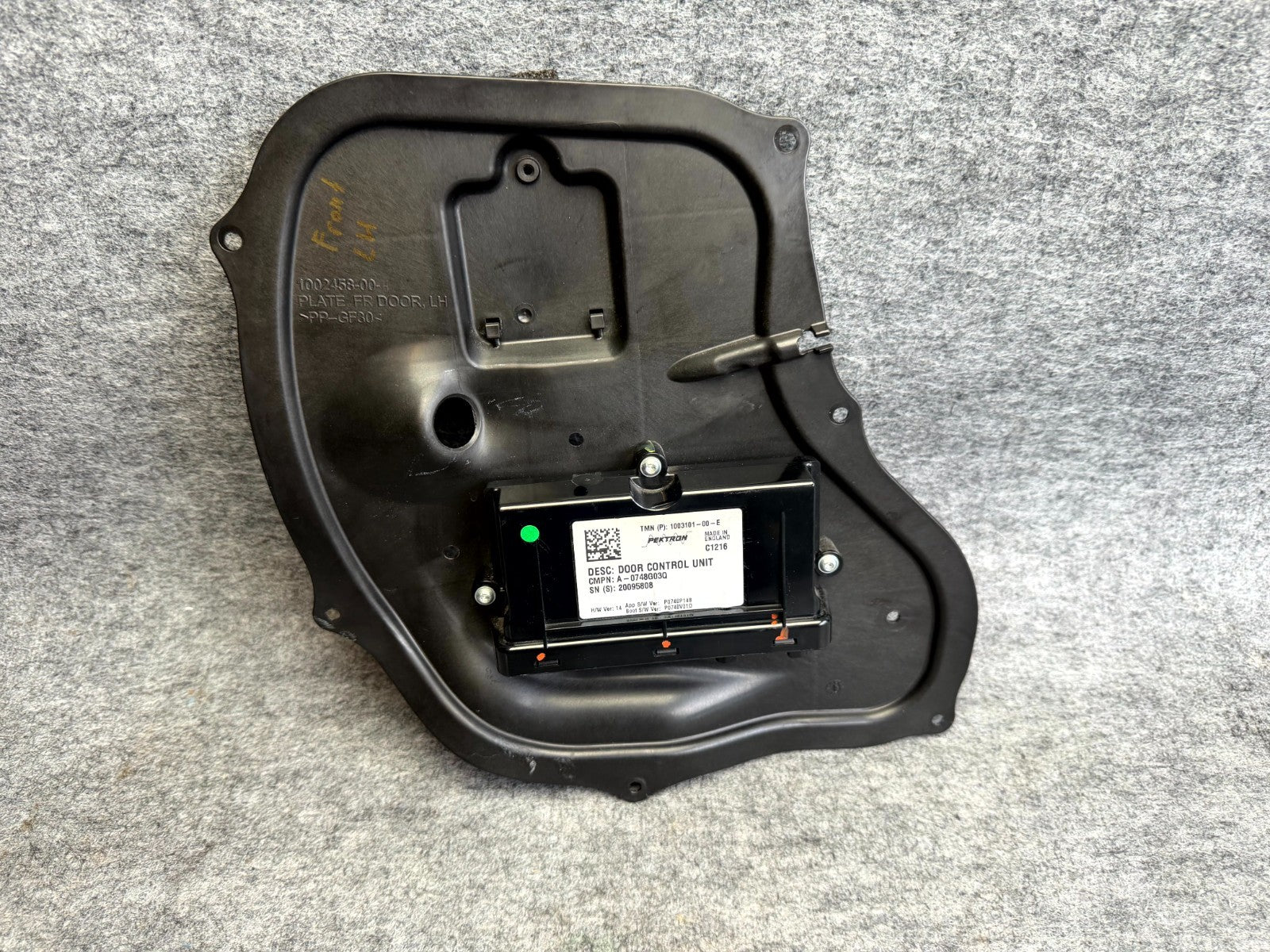 ♦️12-20 TESLA MODEL S FRONT LEFT OR RIGHT DOOR CONTROL MODULE OEM, 1003101-00-E