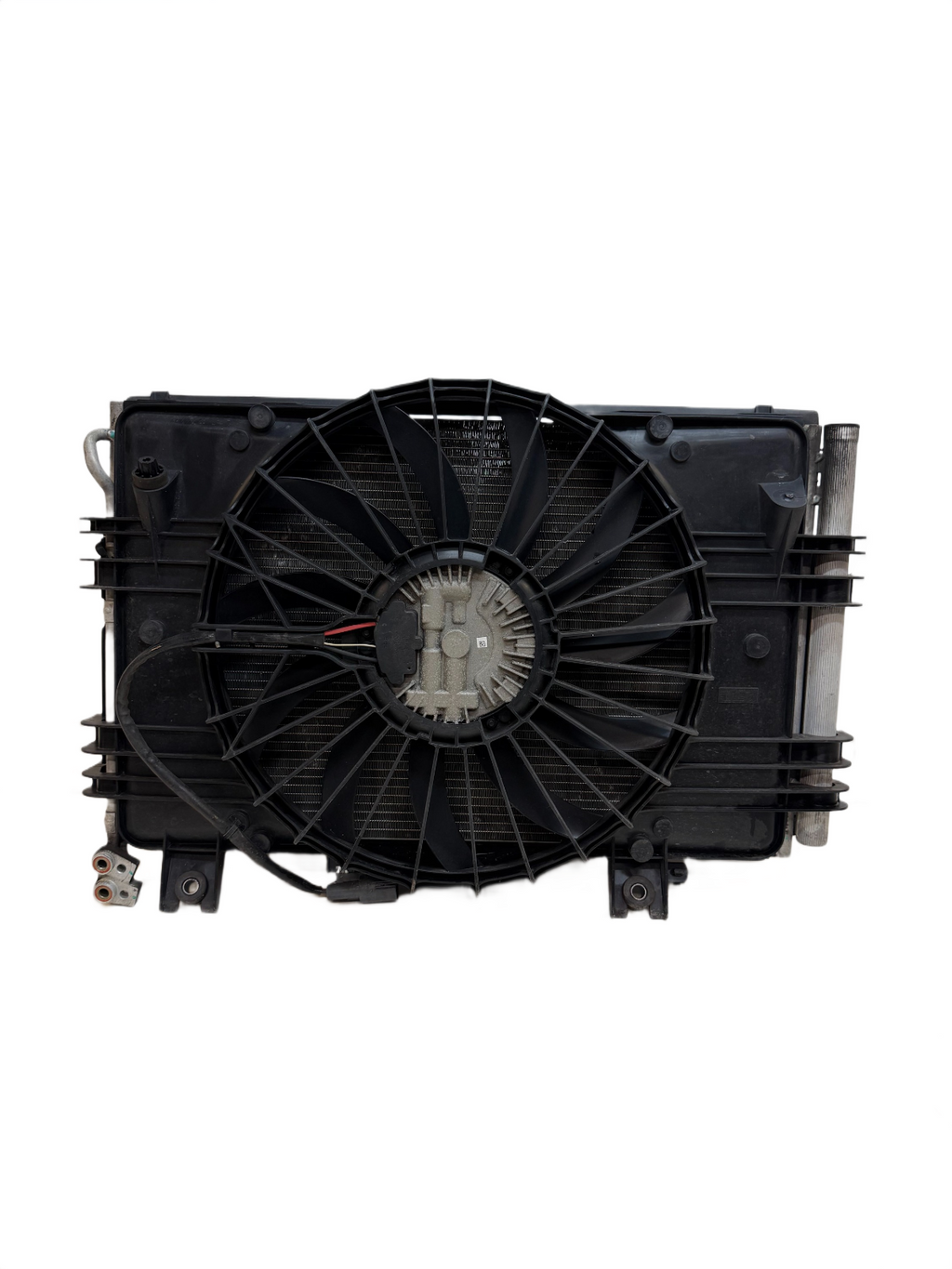 2016-2020 Tesla Model X Radiator Condenser Cooling Fan Assembly OEM 1031401-99-E