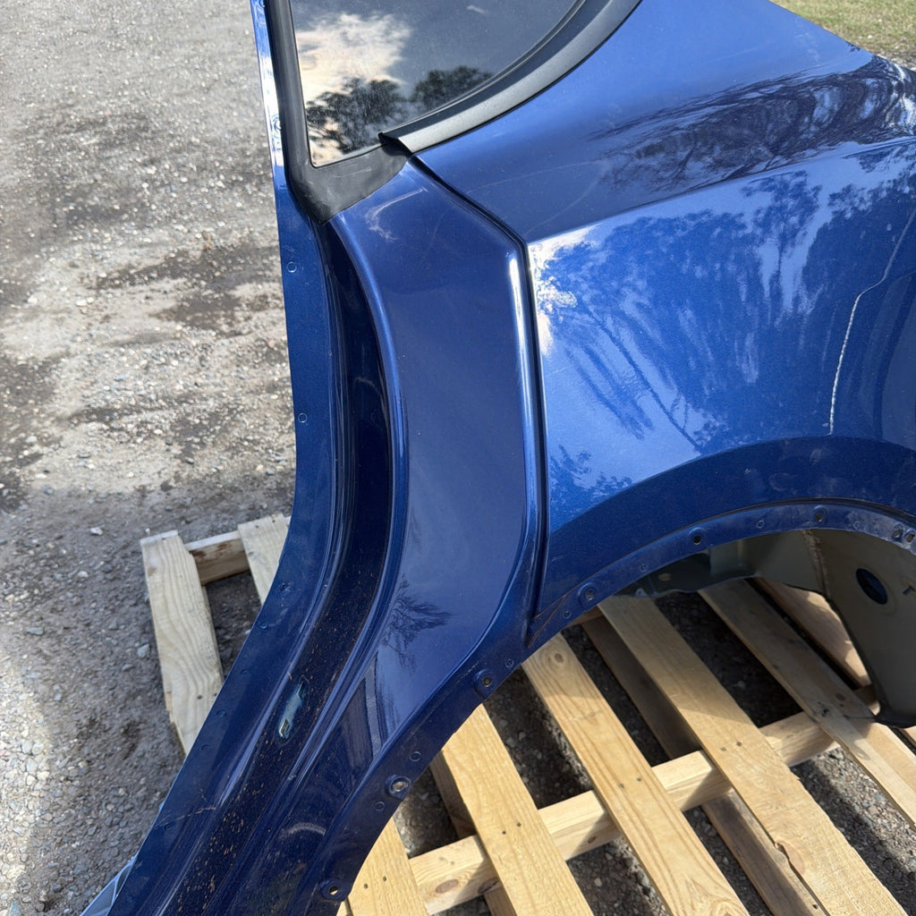 2020-2024 Tesla Model Y Rear Left Quarter Panel Structural Cutout LH BLUE
