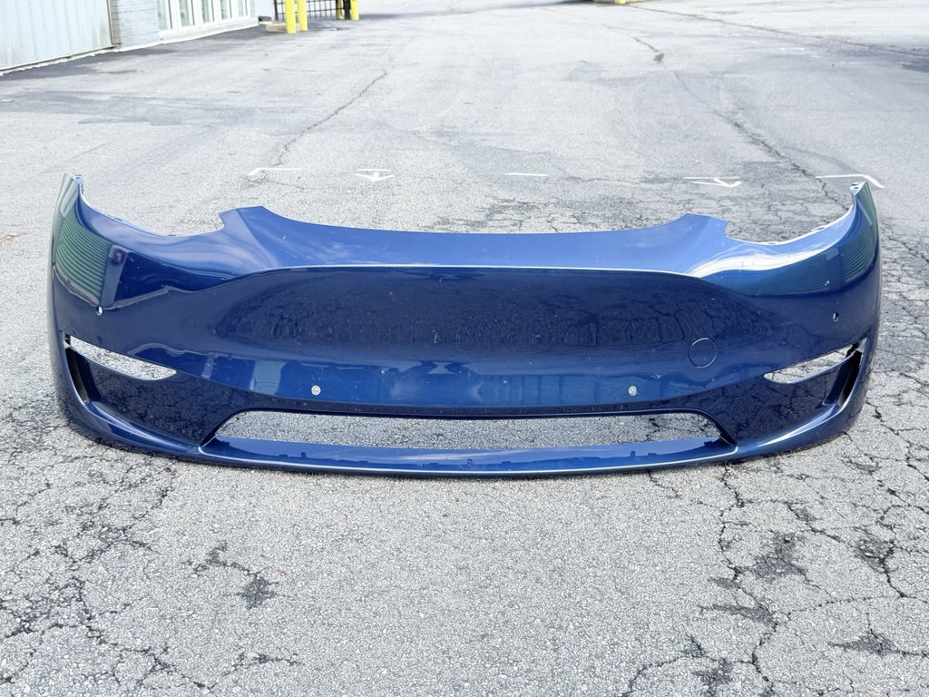2020-2023 Tesla Model Y Front Bumper Cover With Sensor Hole 1493745-00-A OEM