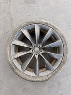 16-20 Tesla Model X MX Front Wheel Rim 22" 22X9.0J+35MM 10-Spokes 1027246-00-F