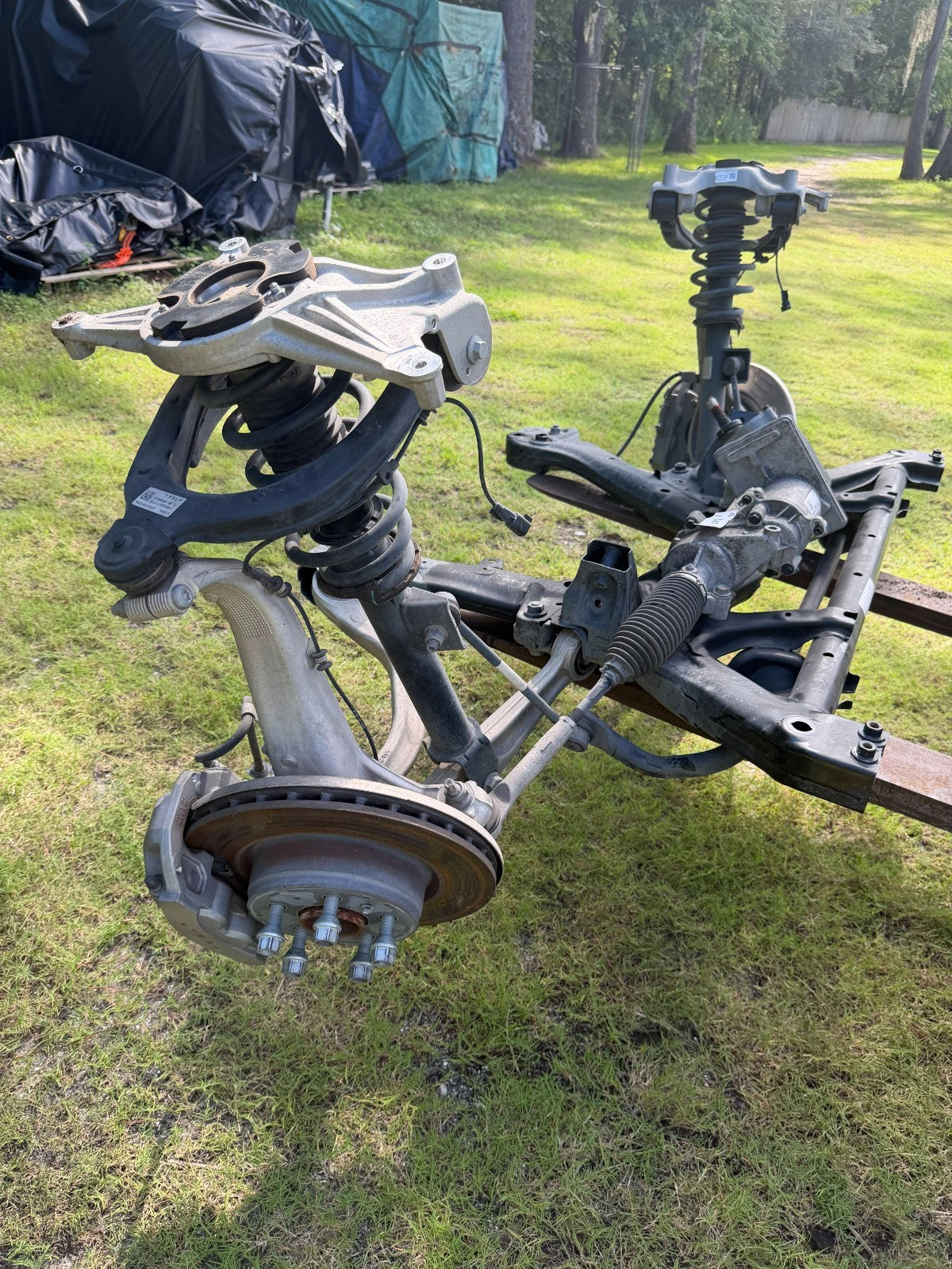 2017-2023 Tesla Model 3 Front Suspension Subframe Complete OEM 1044376-00-D