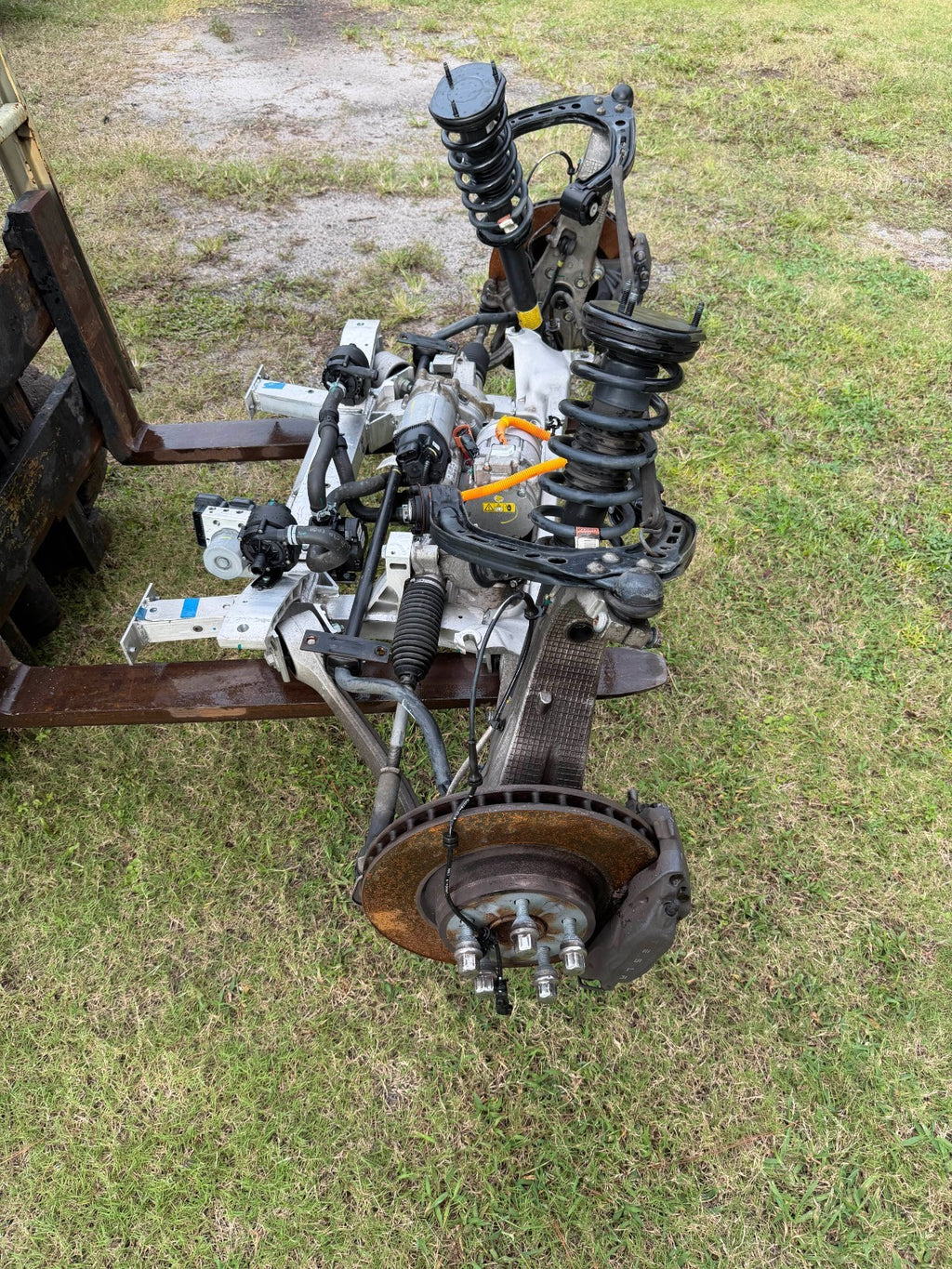 2016-2020 Tesla Model X Front Drive Unit Motor Subframe Suspension Complete