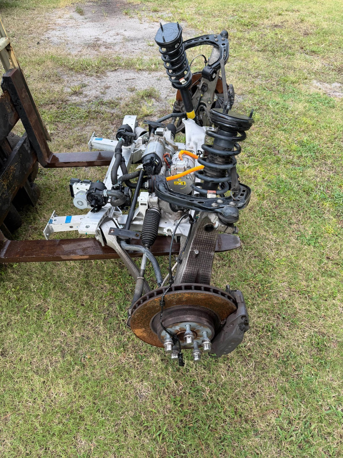 2016-2020 Tesla Model X Front Drive Unit Motor Subframe Suspension Complete