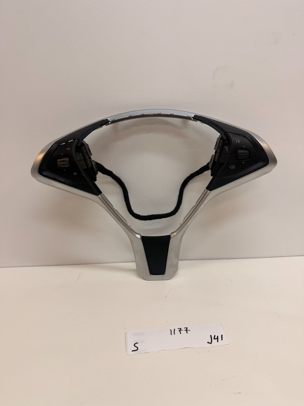 12-20 Tesla S Steering Wheel Trim Bezel Cover & Control Switch 1013242-00-E