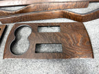 ♦️16-20 Tesla Model X Front Rear Left Right Dashboard Trim Wood OEM 1035826-11-A