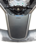 2020-2024 Tesla Model 3 Y Steering Wheel Leather Black Heated 1490214-00-B