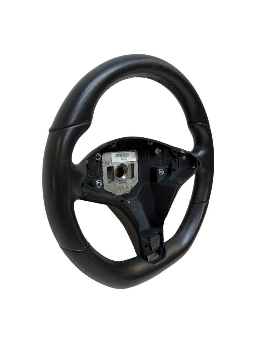 2012-20 Tesla Model S Front Driver Steering Wheel Black Assembly 1005279-00-E