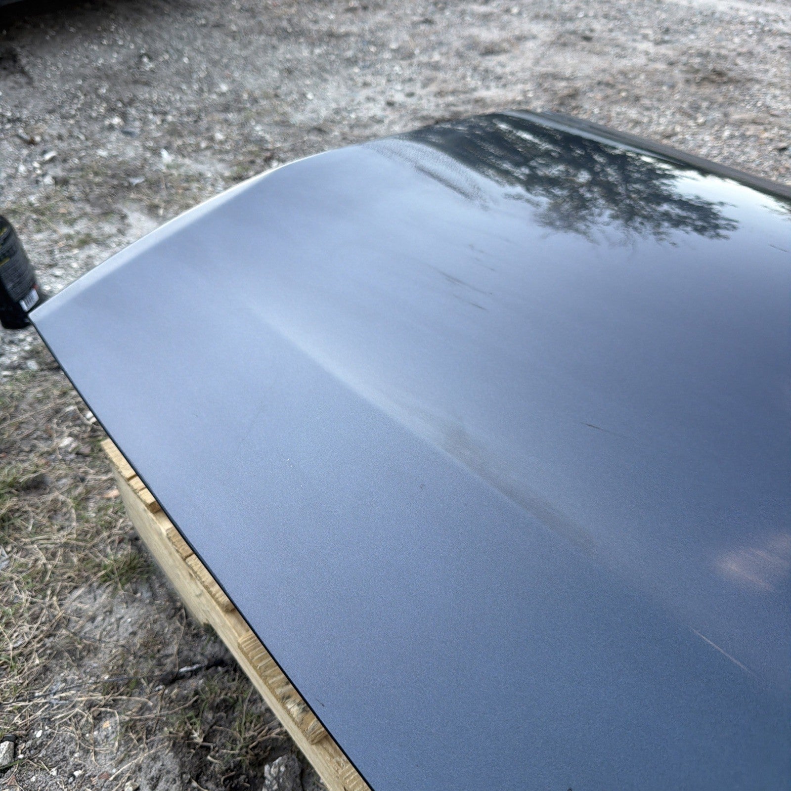 2020-2024 Tesla Model Y Front Driver Side Door Shell Panel Left LH Gray PMNG