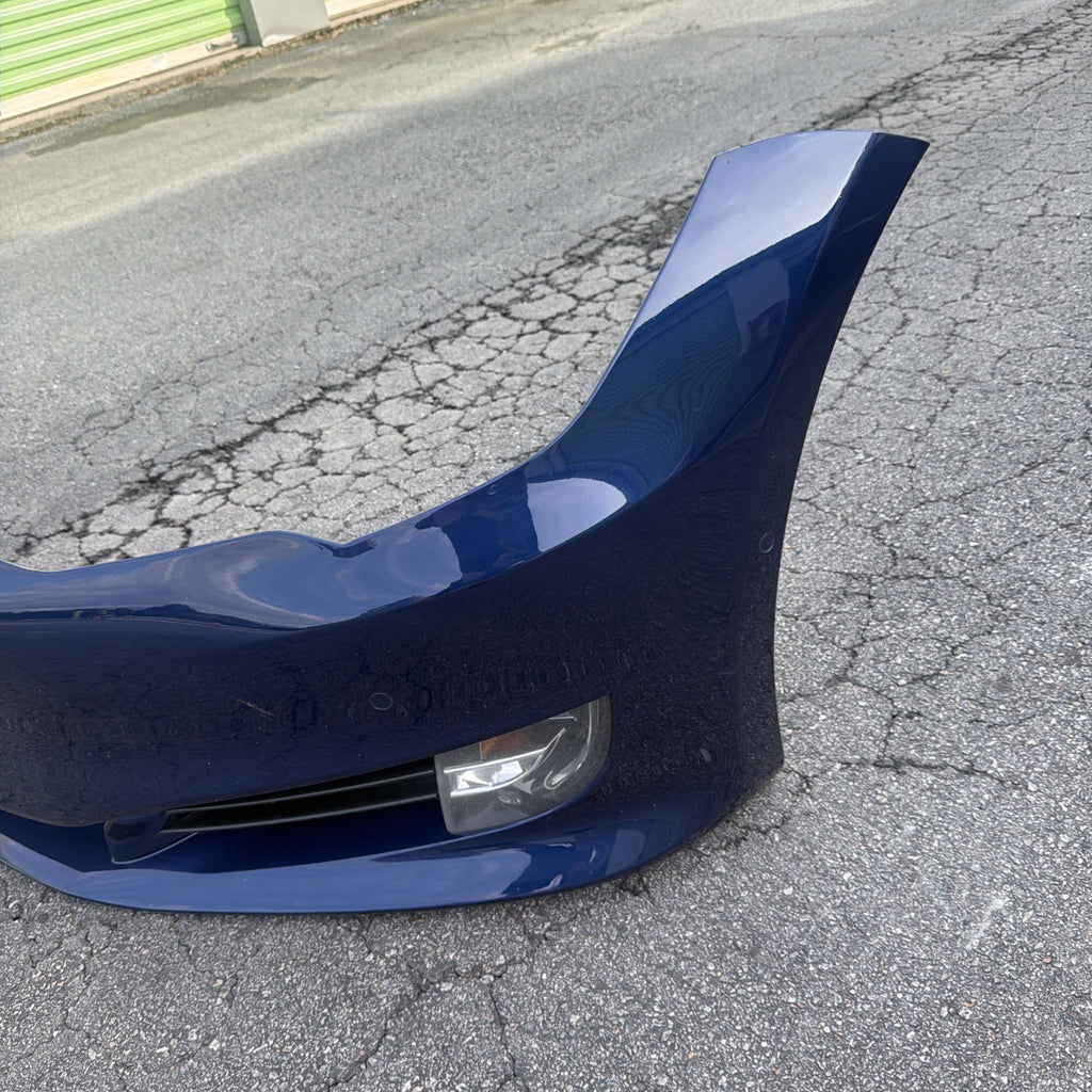 ✅ 2016-2022 OEM Tesla Model S Front Bumper Cover Panel BLUE OEM COMPLETE