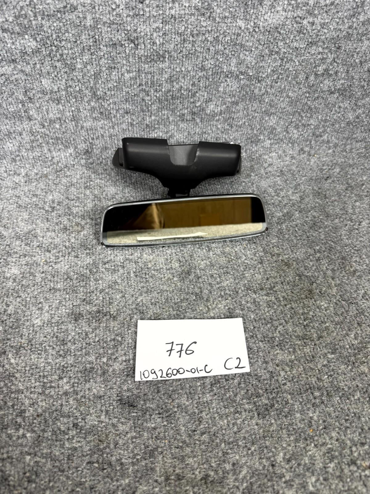 16-20 Tesla Model X Interior Rear View Mirror Triple Camera Type OEM, 109260000C