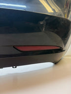 2017-2023 Tesla Model 3 M3 Rear Bumper Cover with Park Assist Sensor Black
