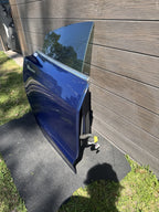 2018-2023 Tesla Model 3 Rear Passenger Side Door Shell Panel Right RH BLUE