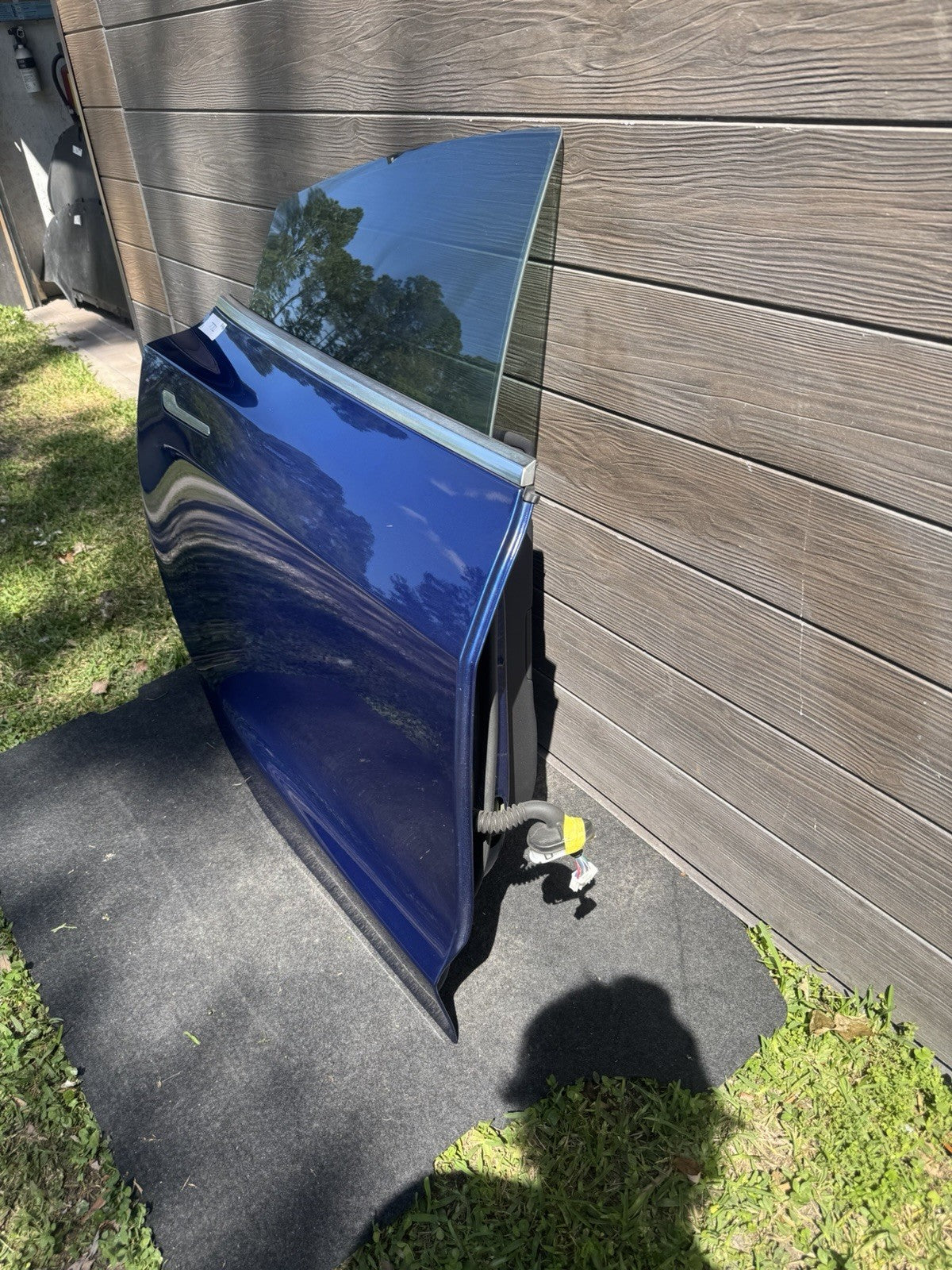 2018-2023 Tesla Model 3 Rear Passenger Side Door Shell Panel Right RH BLUE