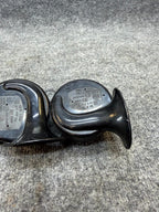 2020-2024 TESLA MODEL Y HIGH + LOW PITCH TONE HORN W/ BRACKET OEM, 1486943-00-A