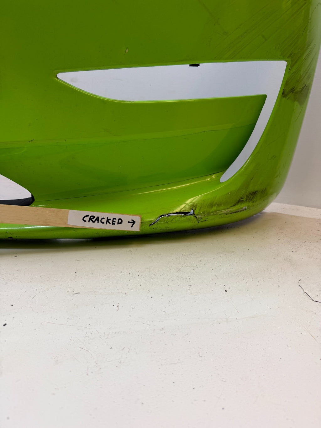 2017-2023 Tesla Model 3 Front Bumper Cover Panel w/ Park Sensor Hole Assembly