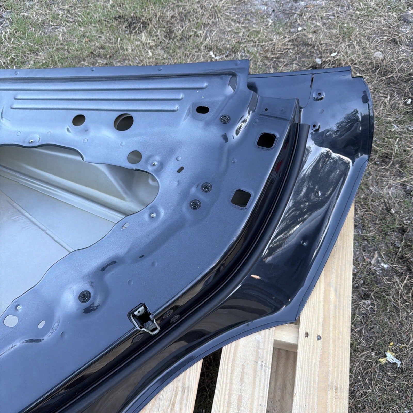 2020-2024 Tesla Model Y Rear Passenger Side Door Shell Panel Right Gray PMNG