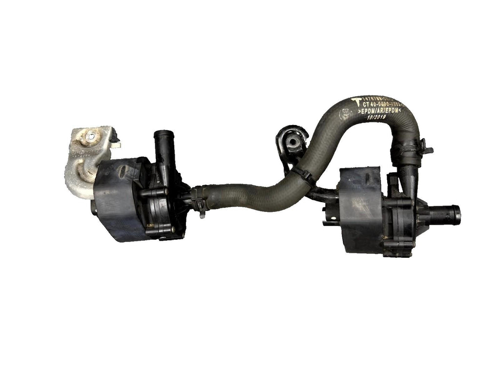 2016-2020 Tesla Model X Right Side Cooling Pump Hose W/ Tube OEM, 1037327-00-G