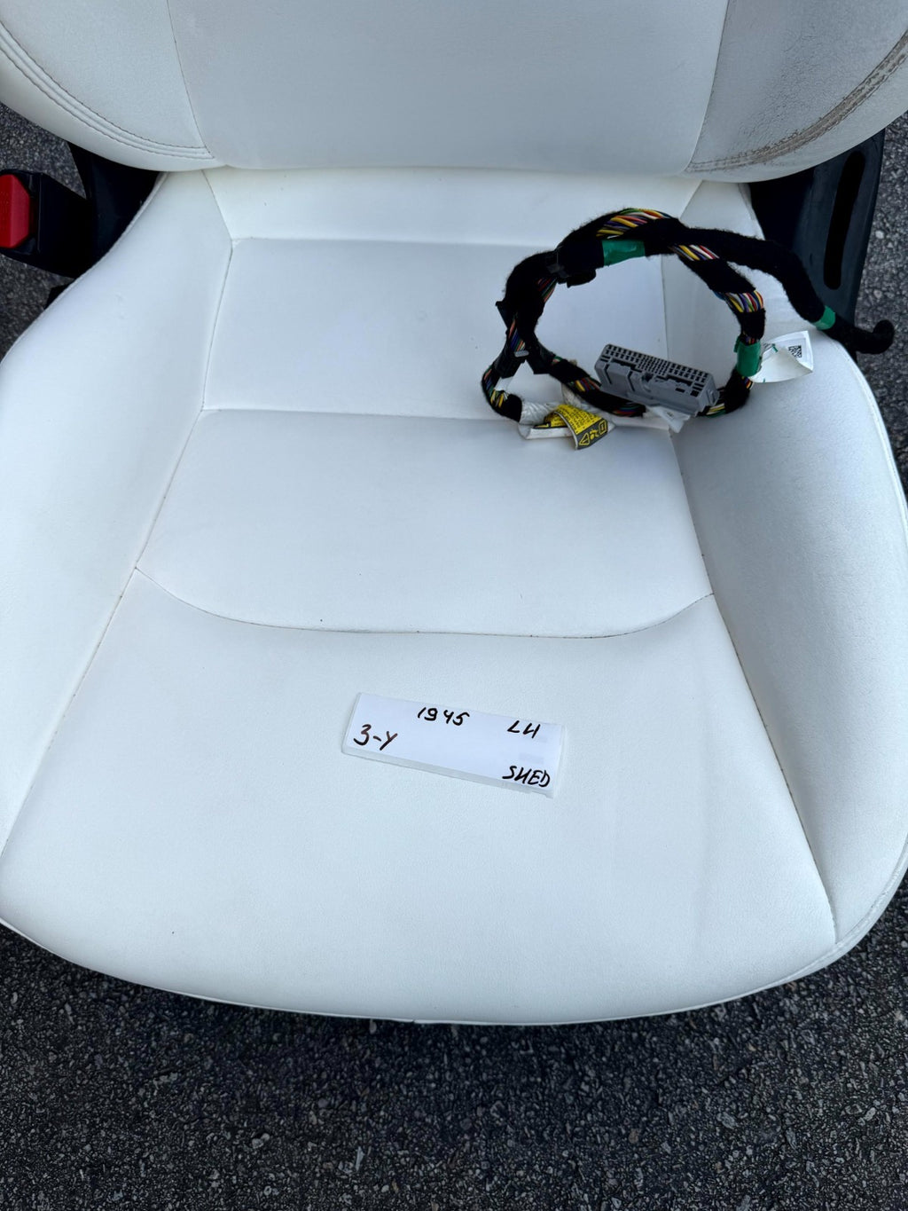 2017 - 2023 TESLA MODEL 3 FRONT LEFT DRIVER SIDE FULL SEAT W/ HEADREST OEM