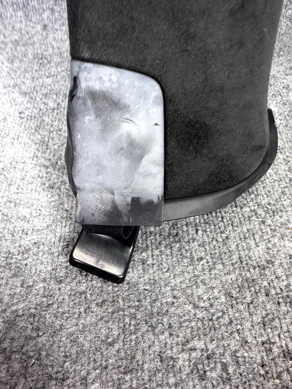 16-20 Tesla Model X Rear Right Falcon Door Upper Trim Panel OEM, 1051554-06-J