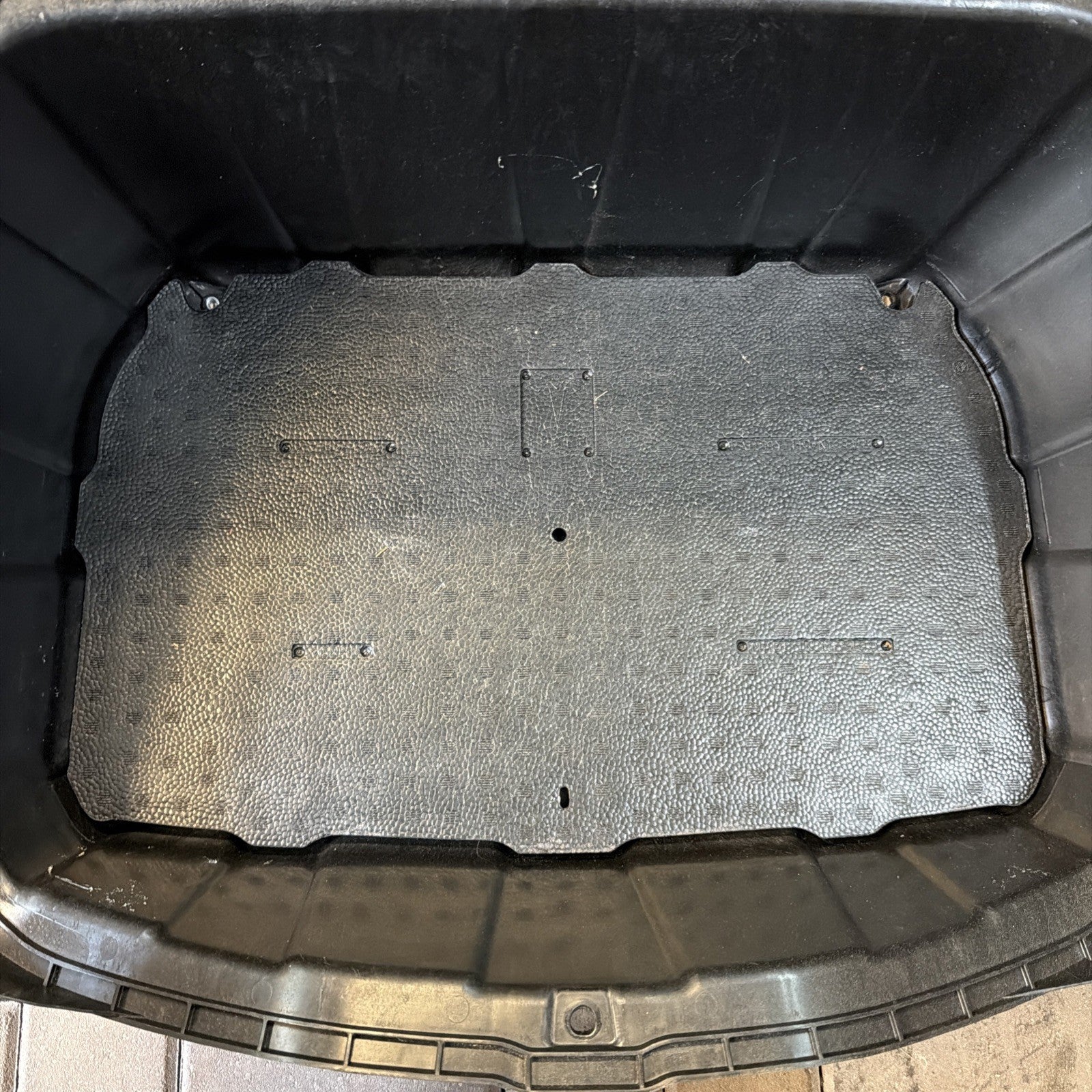 20-24 Tesla Model Y Rear Lower Trunk Tub Cargo Storage Compartment 1487751-00-D